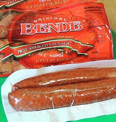 Bende Hungarian Smoked Sausage - Hot